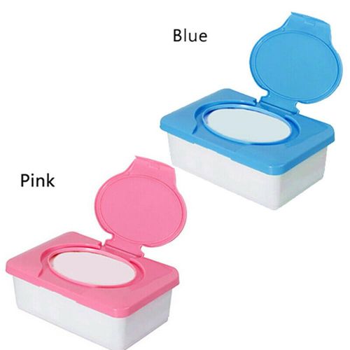 Wet Tissue Case Baby Wipes Napkin Storage Box Holder Container for 80Pcs Papers NO5119