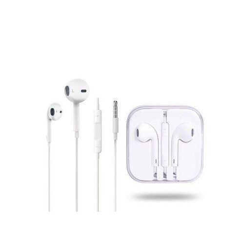Universal Headset Earphone For All Mobile Phones-White