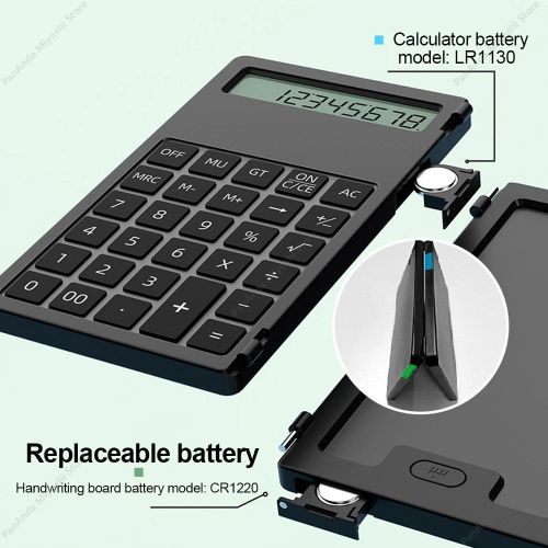 Foldable Scientific Calculators With LCD Writing Pad