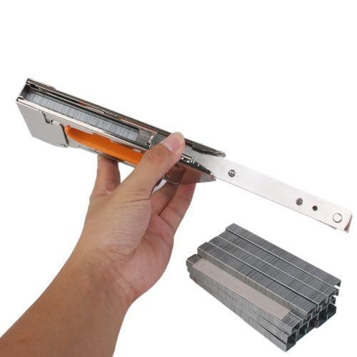Pack Of 2400pcs 8mm Metal Nails Upholstery Fabric Staples Stapler NO5115