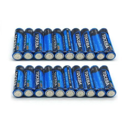 Toceba 20Pcs AAA 1.5V Batteries Standard Small -Triple A
