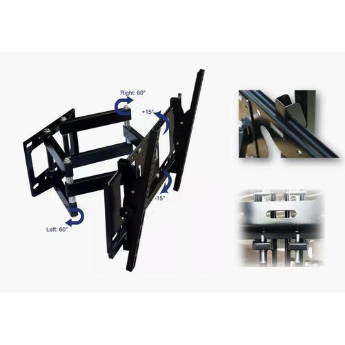 Vstar 2 Arms TV Wall Mount For 32 To 75 Inch-Black