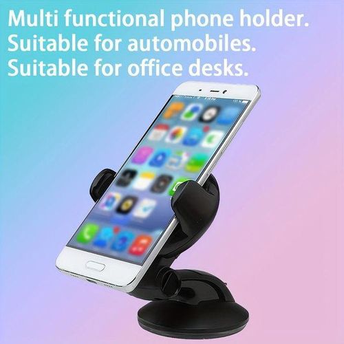 Navigation Silicone Suction Cup Dashboard 360 Rotation Creative Car Phone Holder