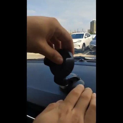 Navigation Silicone Suction Cup Dashboard 360 Rotation Creative Car Phone Holder
