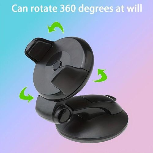 Navigation Silicone Suction Cup Dashboard 360 Rotation Creative Car Phone Holder