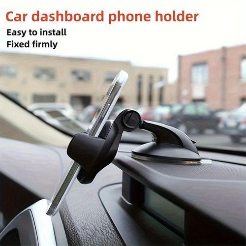 Navigation Silicone Suction Cup Dashboard 360 Rotation Creative Car Phone Holder