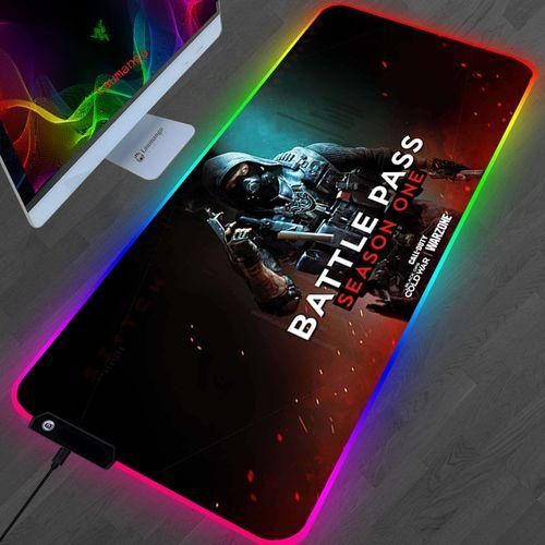 Gaming Computer Mouse Pad Rgb Call Of Duty Warzone Mouse