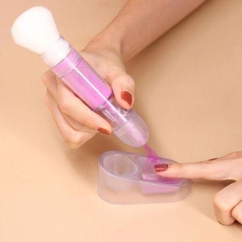 Dip Powder Recycling Tray With Powder Cleaning Brush
