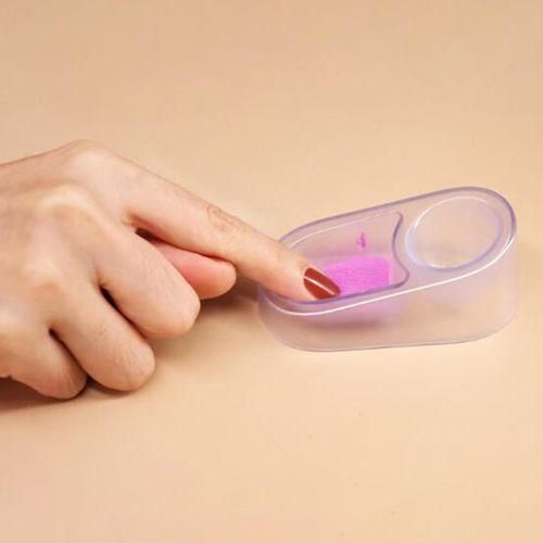 Dip Powder Recycling Tray With Powder Cleaning Brush