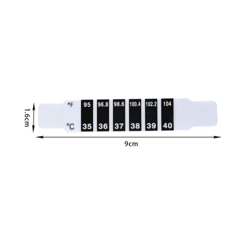2 Temperature Strips  Fahrenheit Universal For