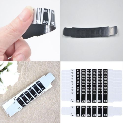 2 Temperature Strips  Fahrenheit Universal For