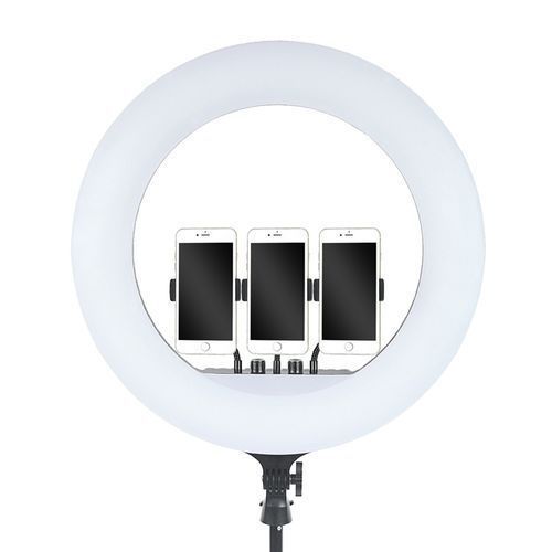 14Inch Led Soft Ring Light For Tiktok, Youtube, Live Broadcast -  Black