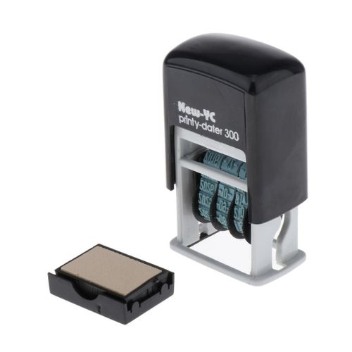 Self-Inking Date Stamp Daters Business Stationary Stamp H-4mm For
