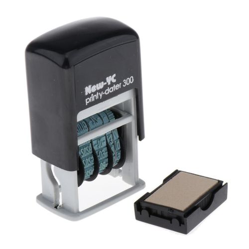 Self-Inking Date Stamp Daters Business Stationary Stamp H-4mm For
