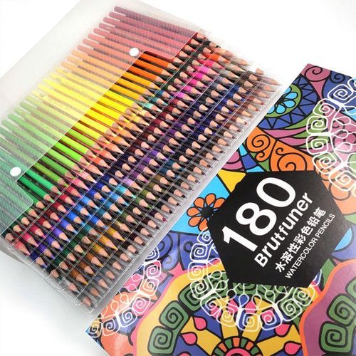 72 Watercolor Pencils Set Pre-Sharpened