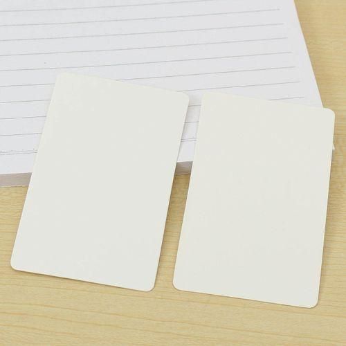 100Pcs New Arrival Kraft Paper Card Message Memo Wedding Party Gift Thank You Cards DIY Bookmarks Vocabulary Card Brown White White