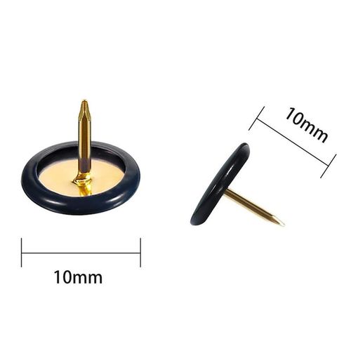 100Pcs Shape Push Pins Thumb Tacks for Notice Board Cork Board Paper Photo Wall Studs Pins Markers Sationery