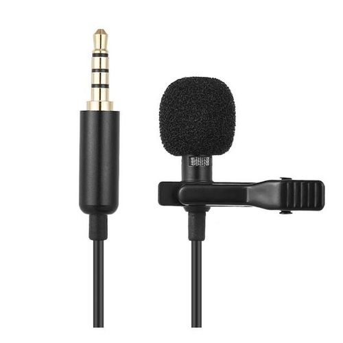 Lavalier Professional Dual Mini Microphone 3.5mm Mini Collar Clip Microphone