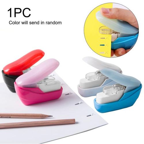 No Nails Stapling Machine Mini Cute Book Stapler No Staples Required Stapleless Stapler Paper Stapling Stapler Without Staple