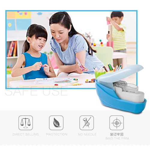 No Nails Stapling Machine Mini Cute Book Stapler No Staples Required Stapleless Stapler Paper Stapling Stapler Without Staple