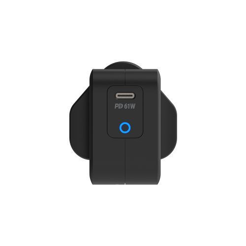 Powerology Ultra-Compact 20W PD GaN Charger  - Black