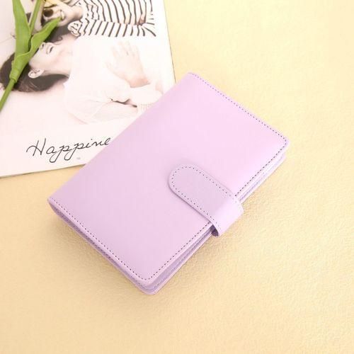 A6 Cash Envelopes Binder Wallet,PU Budget Planner Notebook for Cash Budgeting,Envelope Wallet,Savings Money Binder C NO5119