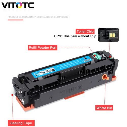 Toner For Colour Laserjet Pro M283fdw M283fdn M255dw M282nw M155a M182nw MFP Printer Compatible 206A 207A (No Chip)