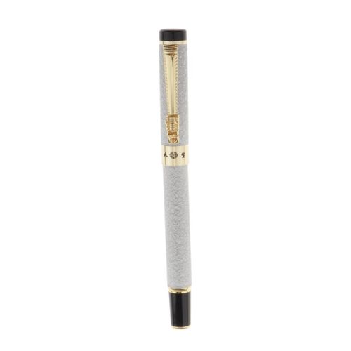 Luxury  Fountain Pen For Commercial  Brush Birthday Gift For silver
