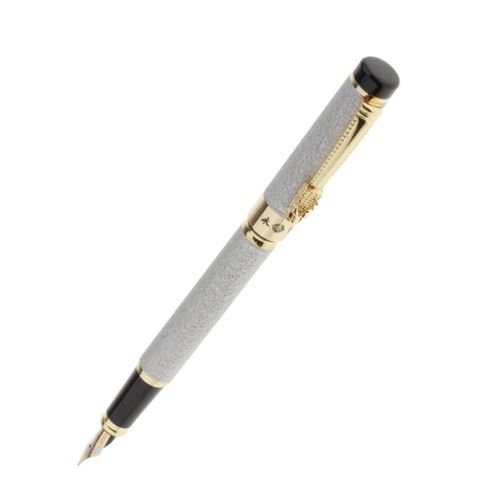 Luxury  Fountain Pen For Commercial  Brush Birthday Gift For silver