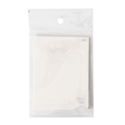 Transparent sticky notes student notes sticky note stickers can be torn simple sticky note paper ins note stick N times sticky note strip Transparent 7.5*7.5 Medium transparent yellow NO5112
