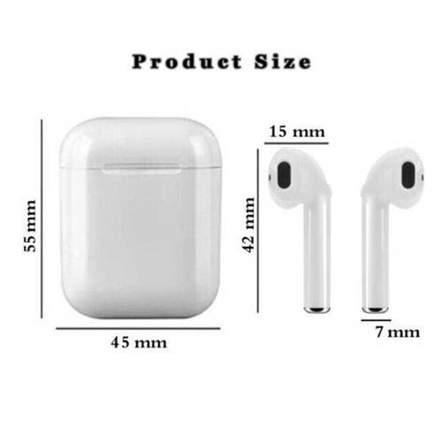 Wireless Fingerprint Touch HIFI Bluetooth Headset Earphone - Black