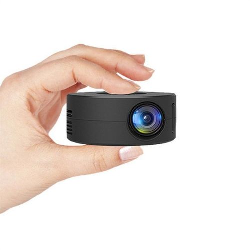 Portable Mini 1080p Home Projector with Built-in Speaker - Compact Design for Indoor and Outdoor Movie Nights