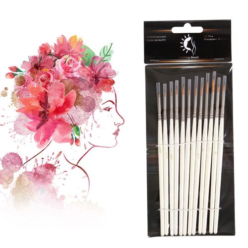 Detail Paint Brush Set Miniature Nylon Hair Paintbrushes