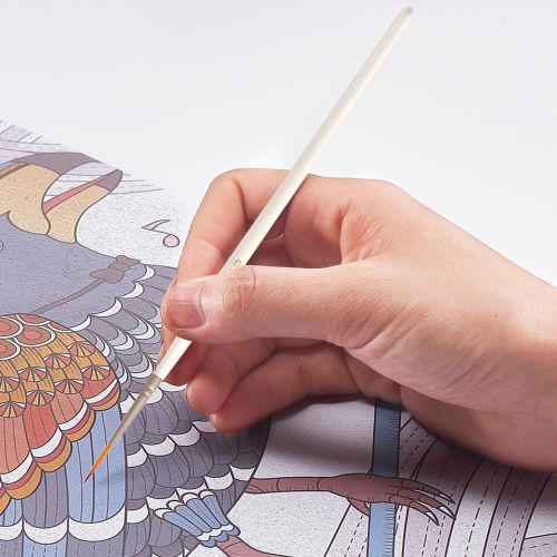 Detail Paint Brush Set Miniature Nylon Hair Paintbrushes