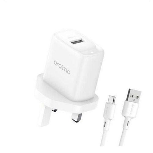 Oriamo OriginalOriamo Type C Fast Charger - Black, White