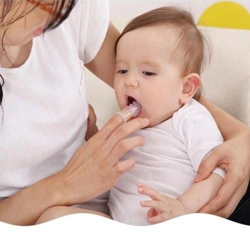 Soft Finger Toothbrush For Baby Oral Cleaning Teeth Care