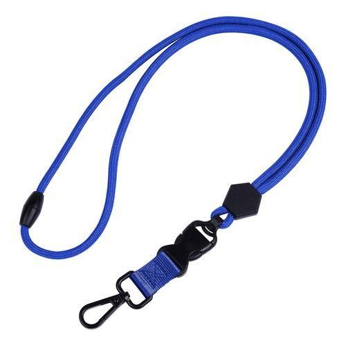 Neck Lanyard Security Key Lanyard with Quick Release Buckle Adjustable Dark Blue