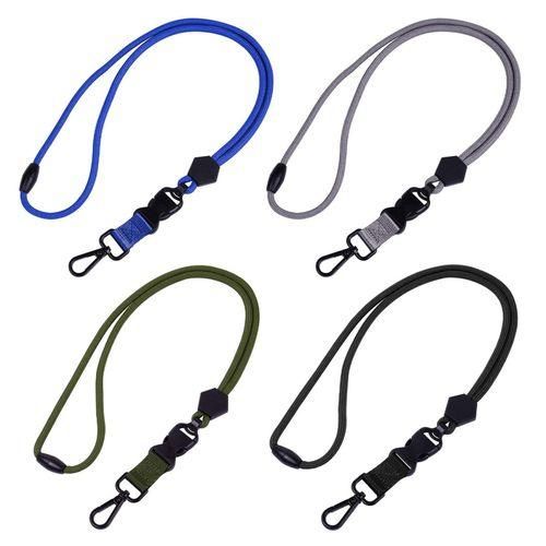 Neck Lanyard Security Key Lanyard with Quick Release Buckle Adjustable Dark Blue