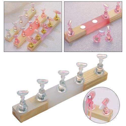 Nail Stand Nail Holder For Supplies Nails Display Practice