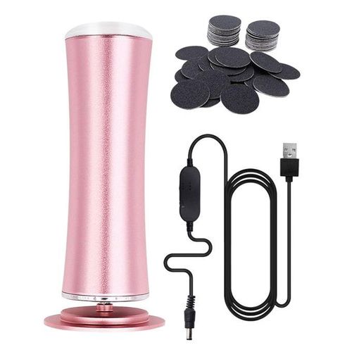 Outils De Pédicure De Broyeur De Pied Rechargeable De Dissolvant Pink
