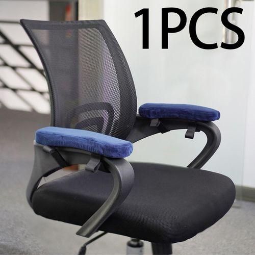 Armrest Pads Soft Removable Cover Arm Rest Pillow Blue