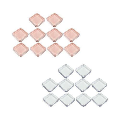 10Pcs Press On Nail Storage Box Mini False Nail Packaging Box For Pink