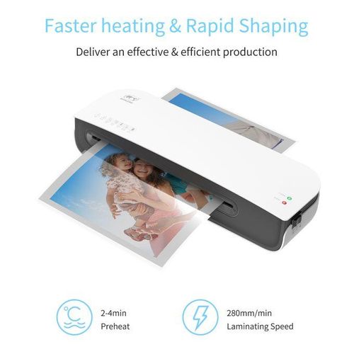 OSMILE SL289 Desktop Laminator Machine Set A4 Size Hot And