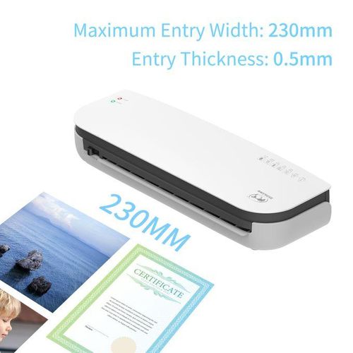 OSMILE SL289 Desktop Laminator Machine Set A4 Size Hot And