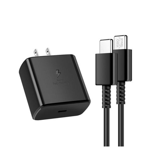 New For Samsung Galaxy S23 Plus S23 Ultra 45 Watt Super Fast Wall Charger Usb-C Cable
