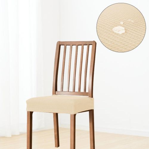 Waterproof Seat Covers Stretch Accessories Washable Stretchable Beige
