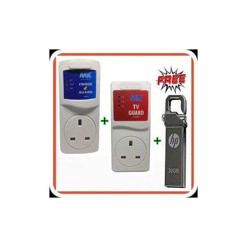 Electric Fridge Guard + Tv Guard Get Free 32GB Flash Disk(flash brand varies)