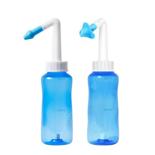Neti pot nasal rinse adult allergic sinus physiological saline children household sprayer nose 300ml Nasal Sanitizer