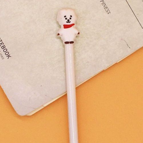 Cute Black Ink Gel Pen Kawaii Cartoon Ballpoint School Stationery E