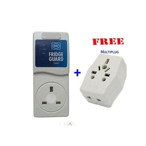 Electronics Fridge Guard, Surge Protector + FREE Multiplug